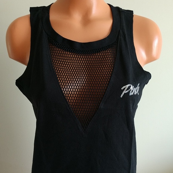 Size S 🌺 PINK VS MUSCLE BLING TANK TOPS - Picture 3 of 6